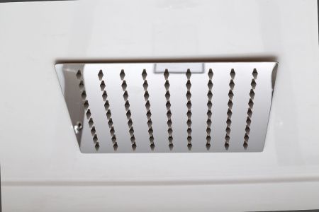 Душевой бокс AvaCan  EM4516LED 160х85 стекло матовое профиль хром