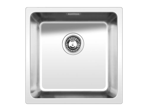 Кухонная мойка Ukinox Лофт LOB400.400 -GT10P 40х40 цвет нержавеющая сталь поверхность брашированная - фото 2