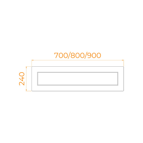 Экран боковой для поддона RGW 16230912-90 - фото 2