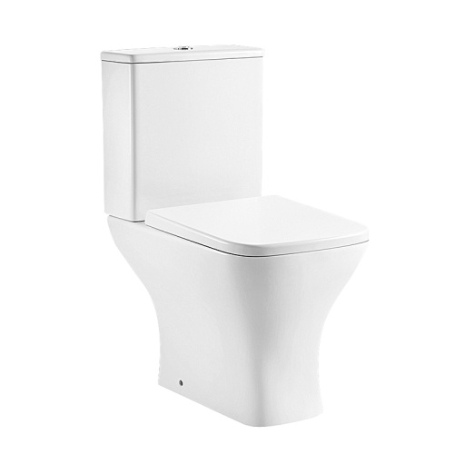 Унитаз-компакт напольный с бачком Тритон Astro Щ0000058892 белый с сиденьем микролифт безободковый каскадный смыв - фото 2