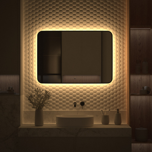 Зеркало в ванную Defesto AURA DF 2979RH 100х70 - фото 5