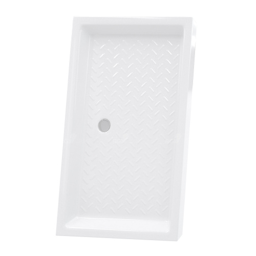 Душевой поддон RGW CER 19170384-01 80х140 керамика белый - фото 4