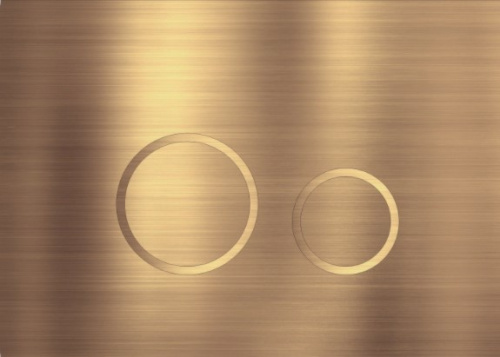 Клавиша смыва механическая KK POL AQUAFIORI SFERA 350/AFS/052-00-00 цвет бронза - фото 2