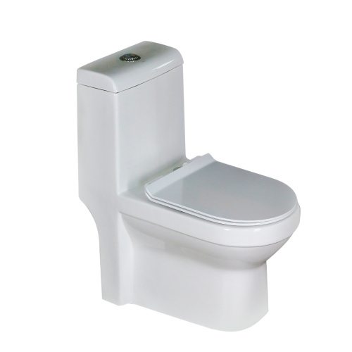 Унитаз напольный с бачком Melana 2806D-805 белый с сиденьем микролифт безободковый душевой смыв - фото 4