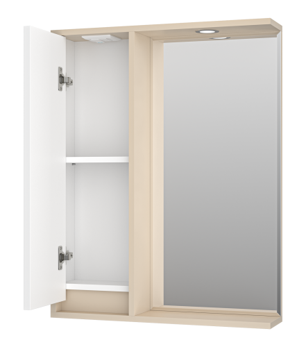 Зеркало-шкаф Brevita Balaton BAL-04065-03-01Л 63х14х80 подвесной - фото 4