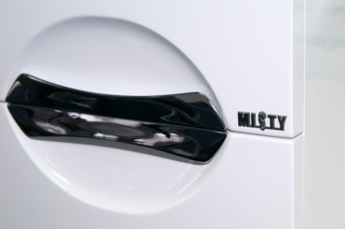 Шкаф-пенал Misty Орхидея П-Жас05035-011БкП 35х34х190 напольный цвет белый - фото 3