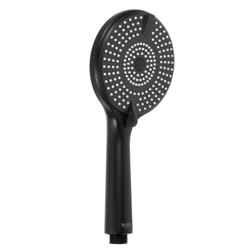 Душевой гарнитур Bond Circle B04-8788 настенный черный глянцевый - фото 2