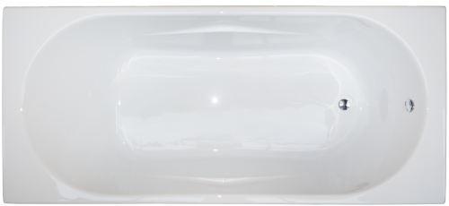 Ванна акриловая Royal Bath TUDOR RB407701 169х75 пристенная прямоугольная без каркаса