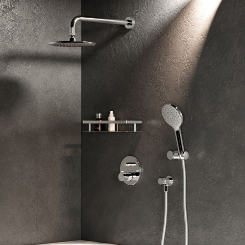 Душевая система Am.Pm X-Joy FT85A1RH10 встраиваемая в стену с термостатом