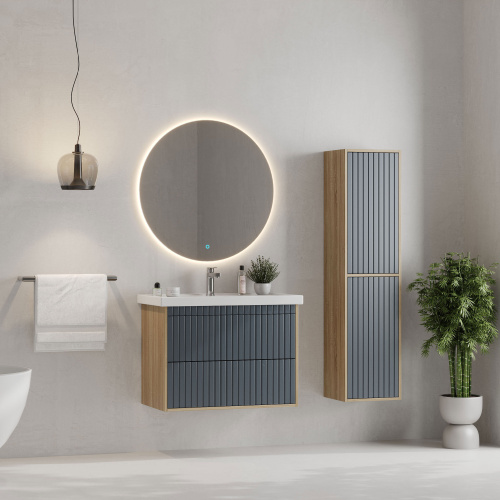 Тумба под раковину Onika Дайлер 108061 77х44х57 подвесная - фото 5