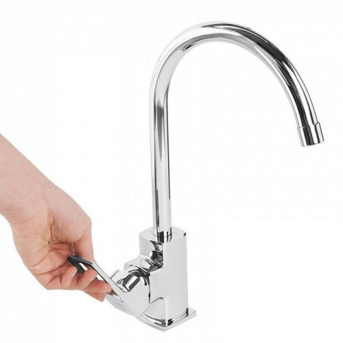 Смеситель для кухни Milardo Atlantic ATLSB00M05 на столешницу хром - фото 3