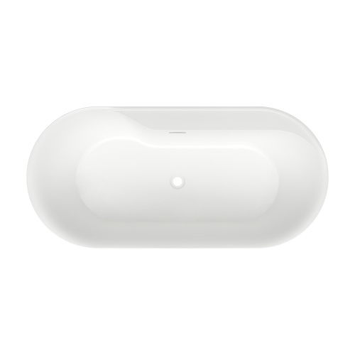 Ванна акриловая Wellsee Vanille Joie 236501000 180х85 отдельностоящая овальная с ножками - фото 4