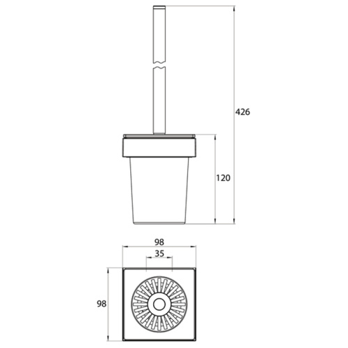 Ершик Emco Liaison 1815 001 01 - фото 2