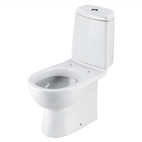 Унитаз-компакт напольный с бачком Santek Остин 1WH302419 белый с сиденьем микролифт душевой смыв - фото 2