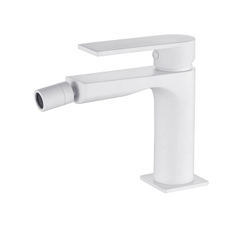 Смеситель AQG Alpha 01ALP200BL на биде белый матовый