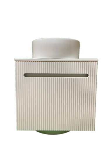 Тумба с раковиной Sintesi STL.W7025_SIN-LVB-APP-416 60х55х50 подвесная цвет белый - фото 2