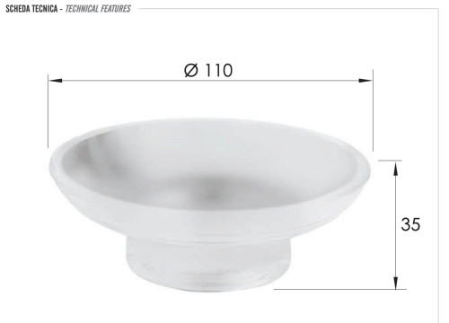 Мыльница Remer SQ ACGL10SU - фото 2