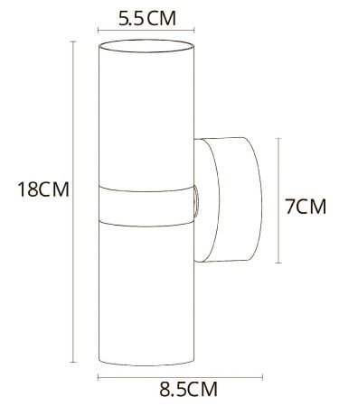 Светильник настенный Arte Lamp Ran (Ран) A3143AP-2BK