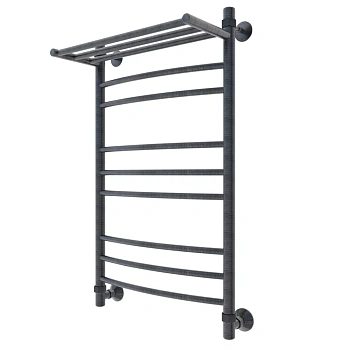 Полотенцесушитель Veconi Nemi-B N8050GR-B 50х80 водяной графит