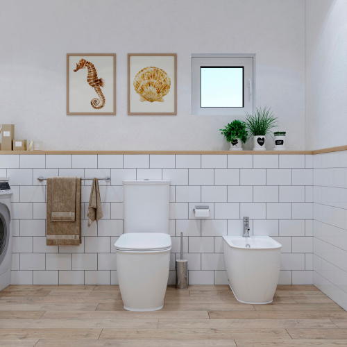 Биде Lavinia Boho Bell Pro 33010040 напольное - фото 4