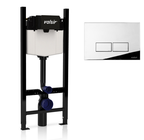 Клавиша смыва механическая Valsir P3 VS0869235 цвет хром - фото 2