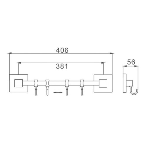 Крючок Haiba HB8615-4 - фото 3