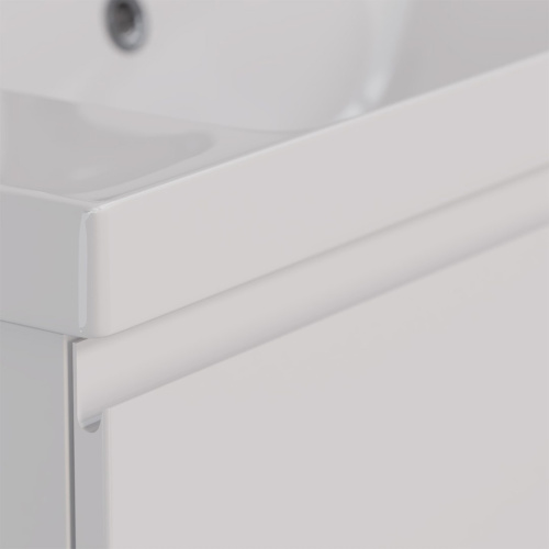 Тумба под раковину LeMark Veon Mini LM02VM90T 87х45х43 подвесная цвет белый - фото 4