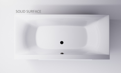 Ванна из искусственного камня Astra-Form Геркулес 01010072 190х90 пристенная прямоугольная с ножками - фото 3