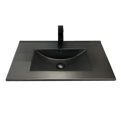 Тумба с раковиной Comforty Бонн 00-00001936CF 76х47х52 подвесная цвет дуб темный - фото 3