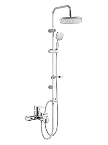 Душевая стойка OneLife P07-844cr настенная цвет хром - фото 2