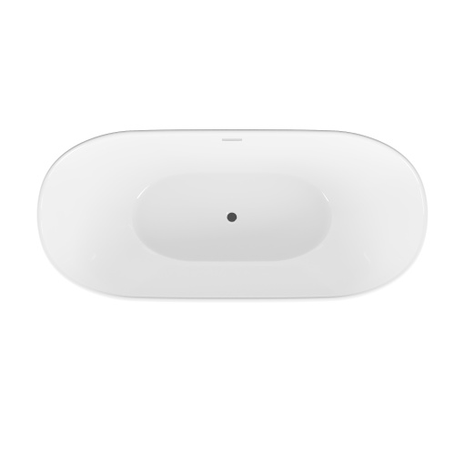 Ванна акриловая Grossman Galaxy GR-2103 180х75 отдельностоящая овальная с каркасом - фото 3