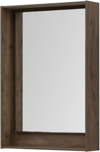Зеркало в ванную Aquanet Милан 00336398 58х83 цвет темное дерево - фото 2