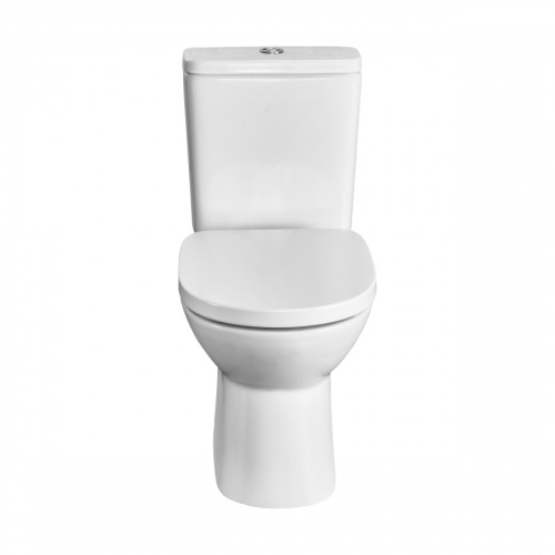 Чаша унитаза напольная Roca Debba 734299P00Y цвет белый без бачка без сиденья безободковая смыв торнадо - фото 4