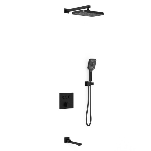 Душевая система Vincea VSFW-4311MB встраиваемая в стену - фото 2