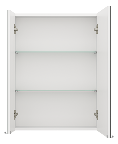 Зеркало-шкаф Misty Аура Э-Аур02060-01 60х15х80 подвесной цвет белый - фото 3