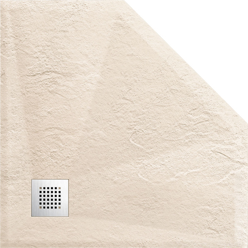 Душевой поддон Vincea H25 VST-4SP9090C 90х90 искусственный камень бежевый - фото 3