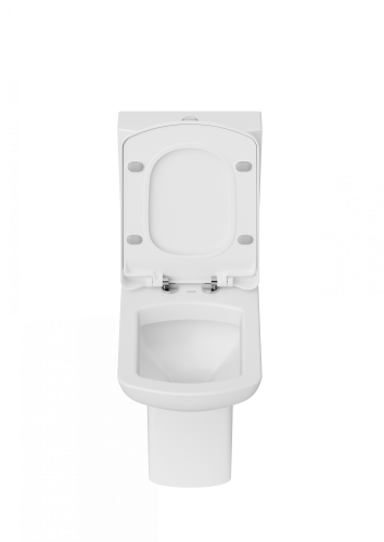 Чаша унитаза напольная Creavit Lara LR310-11CB00E-0000 цвет белый без бачка без сиденья душевой смыв - фото 3