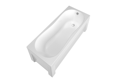 Ванна акриловая гидромассажная Timo INKA INKA1770-KT17-SPV1505-T-CM-FP17S 170х70 пристенная прямоугольная с каркасом - фото 3