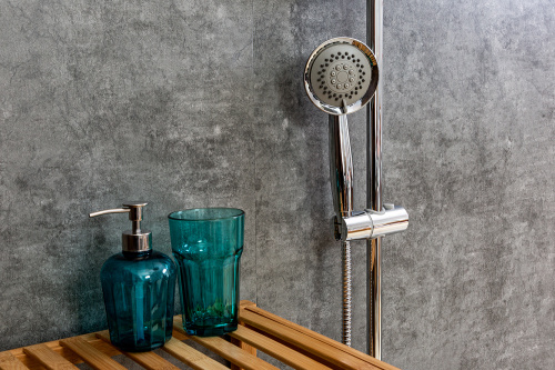 Душевая стойка Agger Retro A1993500 настенная цвет хром - фото 4