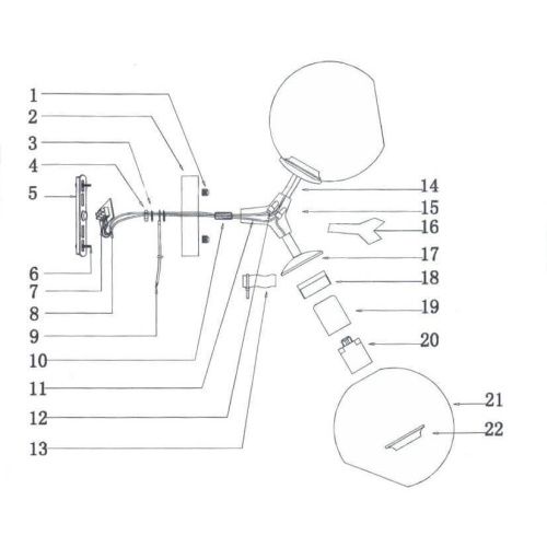 Бра Lightstar Beta (Бета) 785627 - фото 4