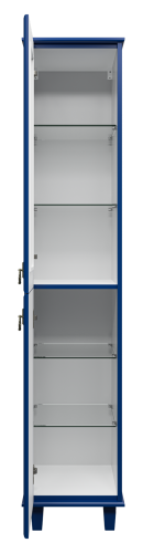 Шкаф-пенал Misty Версаль П-Вер05035-111ВСЛ 37х37х182 напольный - фото 3