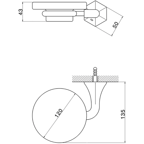 Мыльница Cisal Cherie CE09060021 - фото 2