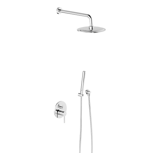 Душевая система Damixa Scandinavian Pure 936520000 встраиваемая в стену - фото 2