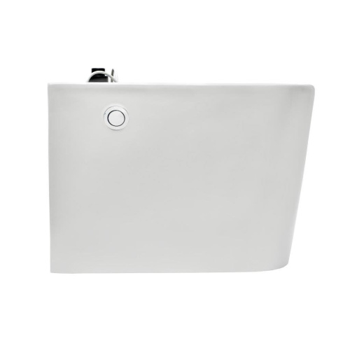 Унитаз приставной LeMark SATOFSHFS2 белый с сиденьем микролифт безободковый смыв торнадо - фото 4