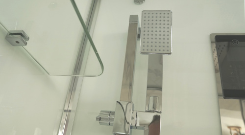 Душевая кабина Timo Premium H-516 100х100 квадратная с крышей ориентация универсальная - фото 3