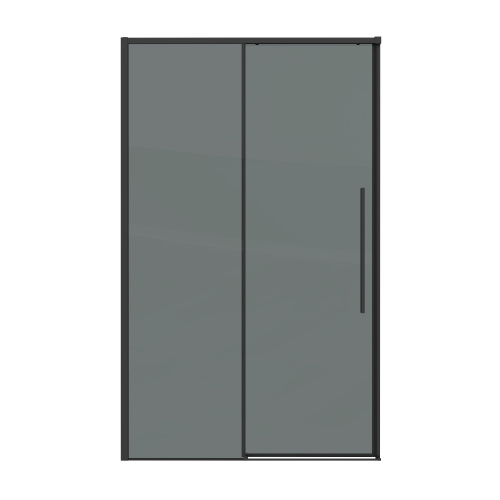 Душевая дверь Grossman Galaxy 100.K33.01.140.21.10 140х195 стекло тонированное профиль черный матовый