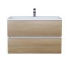 Тумба с раковиной Uperwood Barsa 293020534 80х50 цвет коричневый