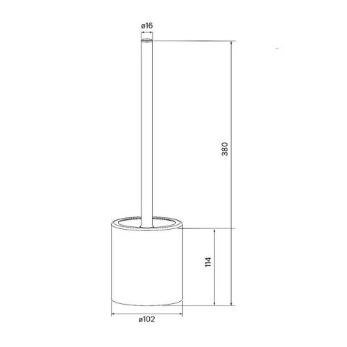 Ершик IDDIS  BRU02POi47 - фото 2
