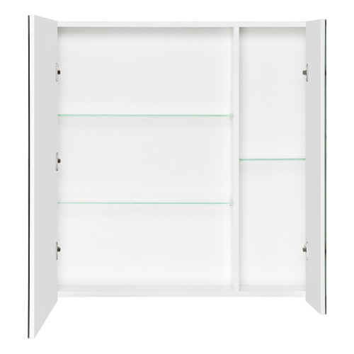 Зеркало-шкаф Aquaton Беверли 1A237102BV010 80х15х81 подвесной цвет белый - фото 2