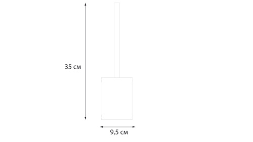 Ершик для унитаза Fixsen Teddy FX-600-5 - фото 5